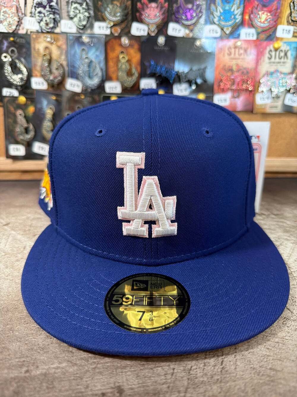 New Era 59Fifty Big League Chee Los Angeles Dodgers Fitted Hat 7 3/8